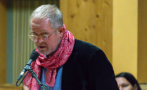 Gedenkfeier  in die Pfarrbaracke Ternberg.Bild: Harald KrassnitzerFoto: Haijes