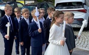 Erstkommunion in der Pfarre Hirschbach