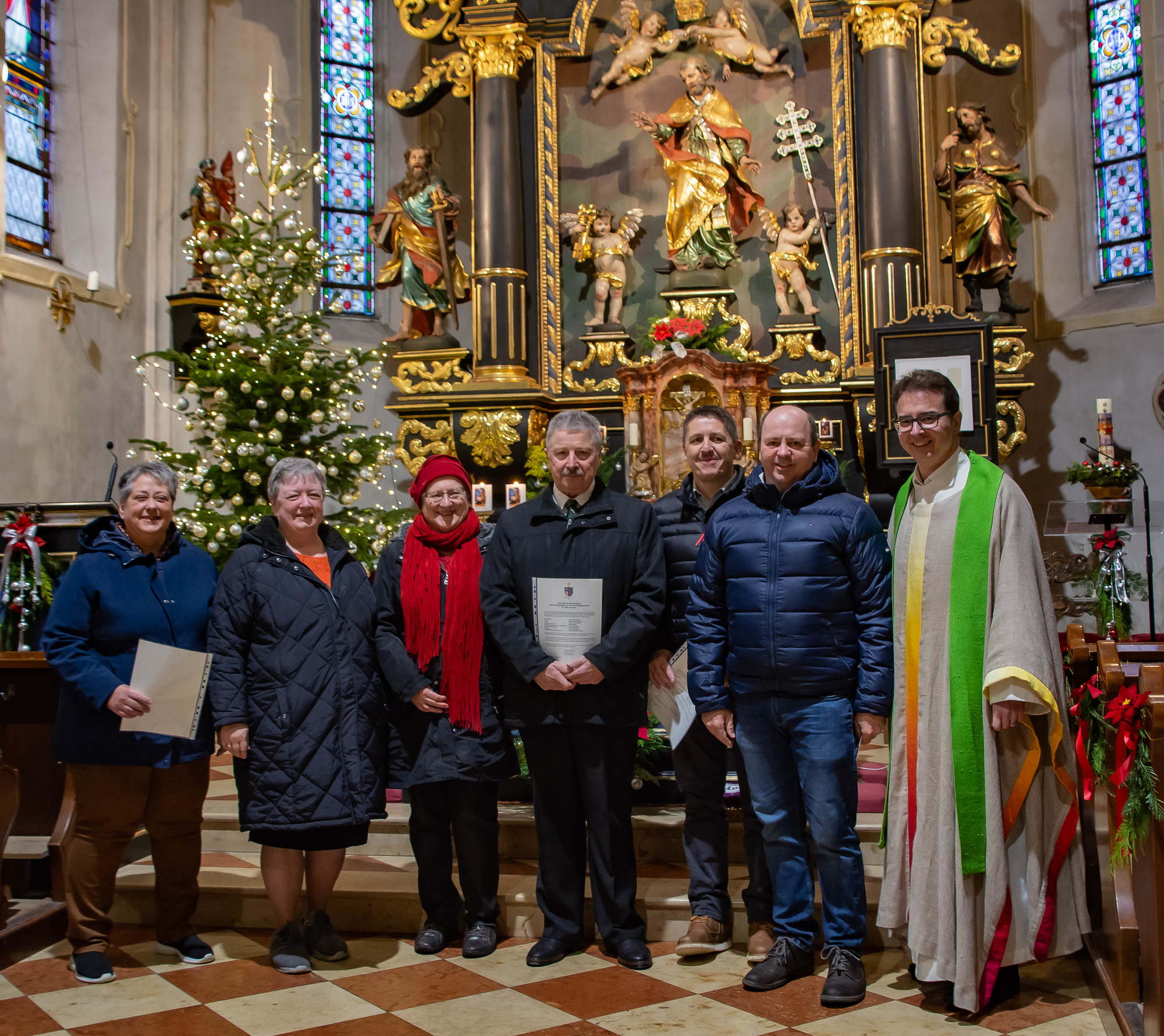 Beauftragung des Seelsorgeteams