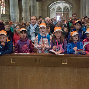 JuMiläum – Großes Kinderfest zu 70 Jahre Jungschar in Linz1.500 MinistrantInnen, Jungscharkinder und GruppenleiterInnen feierten am Samstag, 20. Mai 2017 den 70. Geburtstag der Katholischen Jungschar in der Linzer Innenstadt. Der gemeinsame Gottesdi