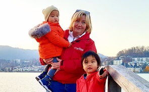 Gerlinde Niedermayr-Asamer ist seit 30 Jahren Familienhelferin der Caritas.