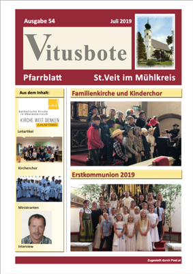Pfarrblatt Juni 2019