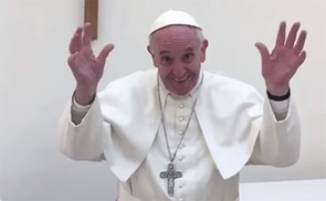 Papst wünscht frohe Weihnachten in Gebärdensprache