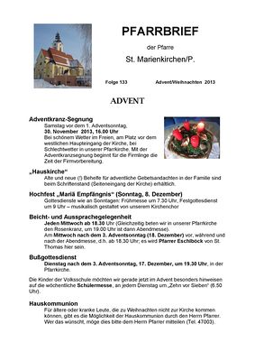 Pfarrbrief