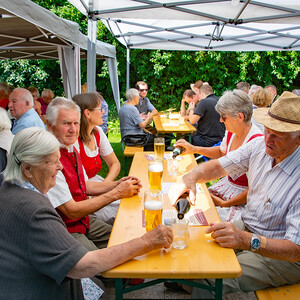 Kräuterbüschelweihe, Weißwurstfrühschoppen, Dank und Willkommenheißen / © Kugler Veronika Kräuterbüschelweihe, Weißwurstfrühschoppen, Dank und Willkommenheißen