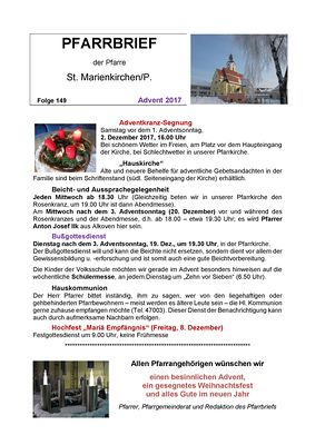 Pfarrbrief