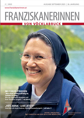Coverbild FranziskanerinnenMagazin 2/23