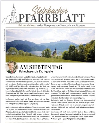 Pfarrblatt Sommer