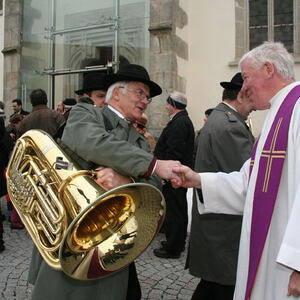 Geburtstag von Pfarrer Josef Kramar 