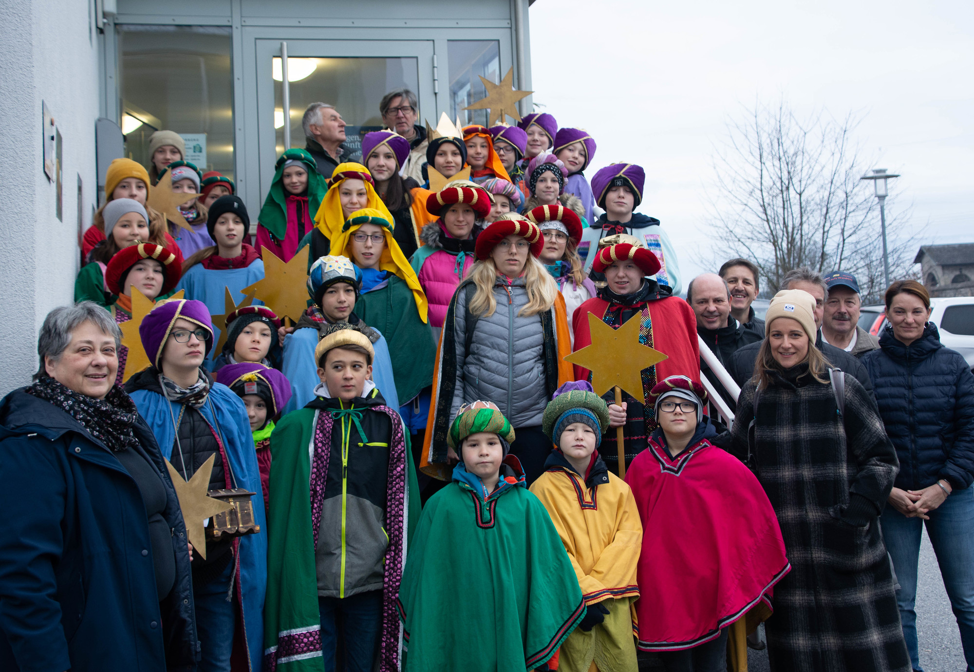 Die Sternsinger waren unterwegs