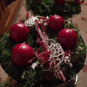 Adventkranzsegnung
