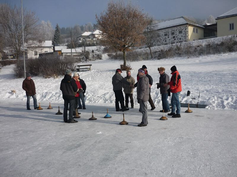 Eisstockschießen