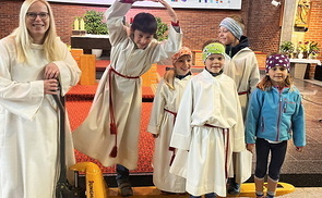 Timelkam: Kindermaiandacht  mit Roller und Bobby-Car