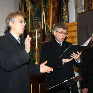 CD Präsentation mit dem Männerchor Schola Floriana