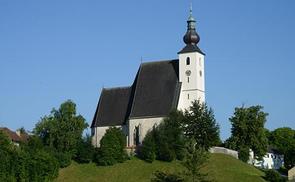 Pfarrgemeinde Rüstorf / Erasmus Grünbacher Dekanat Schwanenstadt, Pfarrkirche Rüstorf