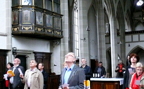 Praxistag Neue Zugänge zur Vermittlung von Kirchenräumen. © Kunstreferat. © Kunstreferat