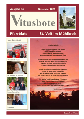 Pfarrblatt November 2023