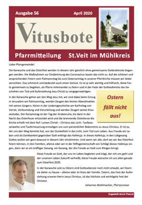 Pfarrblatt April 2020