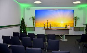 Der neue Andachtsraum im Allianz-Stadion in Wien-Hütteldorf