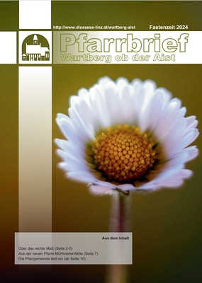 Titelseite Pfarrbrief Fastenzeit 2024