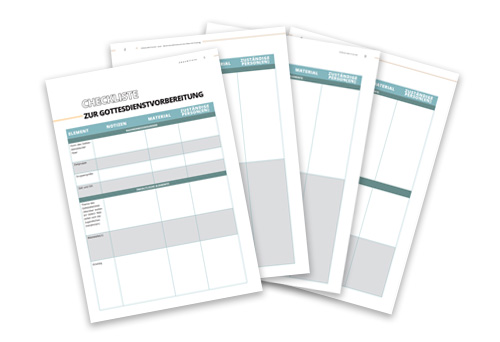 Checkliste Jugendsonntag 2025
