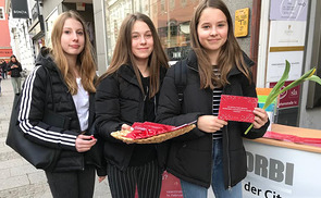 Valentinstag in der Linzer Landstraße