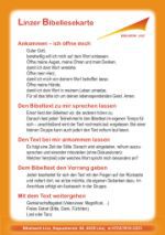 Linzer Bibellesekarte