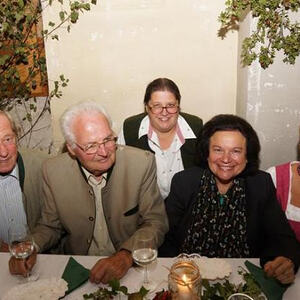 Weinfest in der alten Kirche