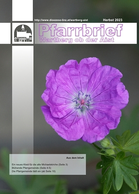 Pfarrbrief Herbst 2023 Titelbild