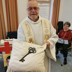 Schlüsselübergabe