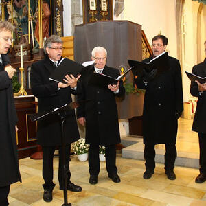 CD Präsentation mit dem Männerchor Schola Floriana