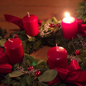 Adventkranzsegnung